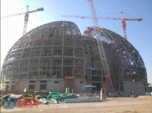 钢筋桁架楼承板案例-新疆大剧院工程